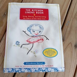 The Kitchen Linens Book Includes Recipes & New Butterick Transfer Pattern
